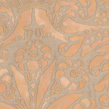 Tessuto Campanelle Apricot Monotones and Silvery Gold