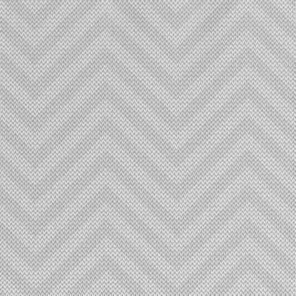 Carta da parati Macro Chevron Argento